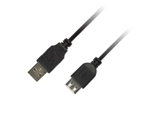 Дата кабель USB 2.0 AM/AF 3.0m Piko (1283126474118)